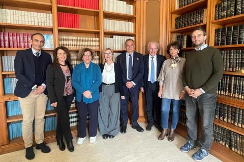 Il comitato scientifico dell'Università e dell'Asp di Catania 