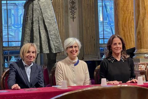 Le docenti Graziella Seminara, Anna Tedesco e Maria Rosa De Luca