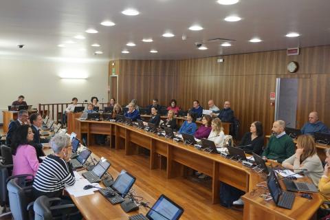 Un momento dell'incontro