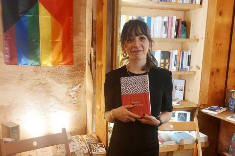 L'autrice del libro, Claudia Cantale