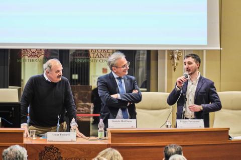 Oscar Farinetti, Daniele Malfitana e Filippo Fantauzzo