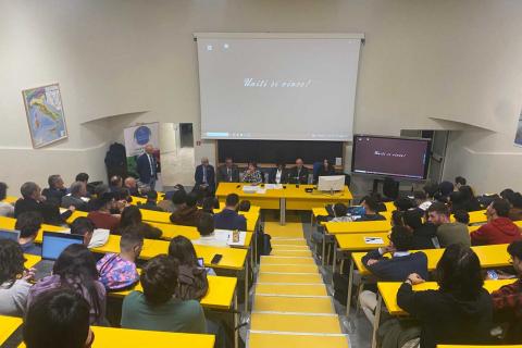 Un momento dell'incontro