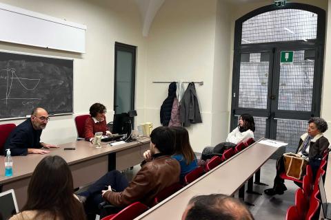 Un momento dell'incontro