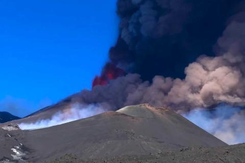 etna cenere vulcanica