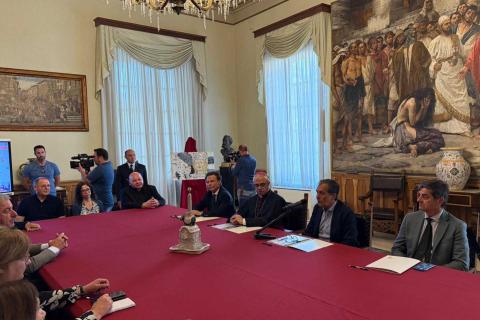 un momento della presentazione