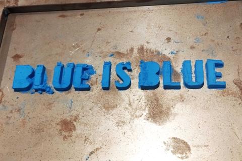 Composizione chimica di blu egizio