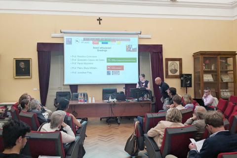 Un momento dell'incontro
