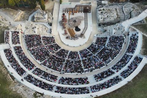Teatro Greco di Siracusa (foto: Fondazione Inda)