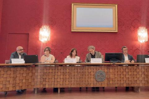 Un momento dell'incontro