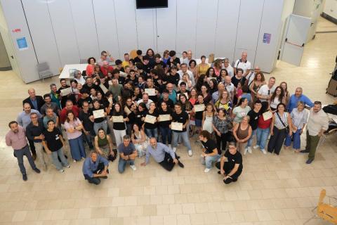Gli allievi e i docenti che hanno partecipato alla NXP Summer Camp School