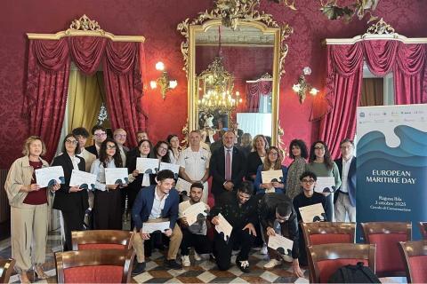 I 17 allievi che hanno concluso la Blue Economy Summer School