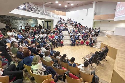 Un momento dell'incontro