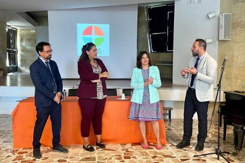 Un momento della presentazione