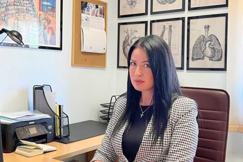 La docente Agata Grazia D'Amico