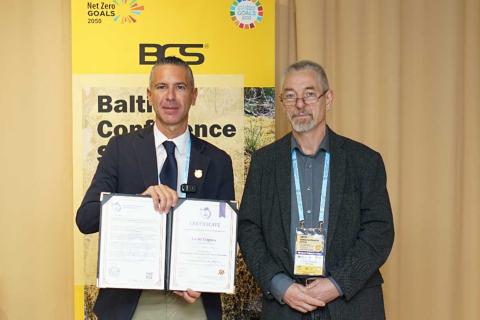 In foto da sinistra Carlo Trigona e Michael Scheffler della Otto-von-Guericke-University Magdeburg in Germany 