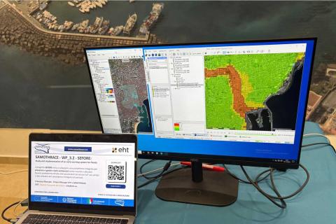 Una delle ricerche esposte nel corso dell'incontro