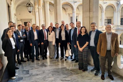 I rappresentanti dei diversi partner