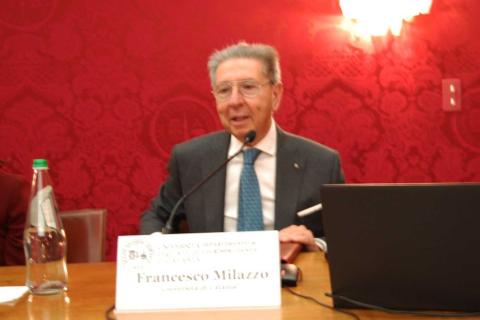 Il prof. Francesco Milazzo