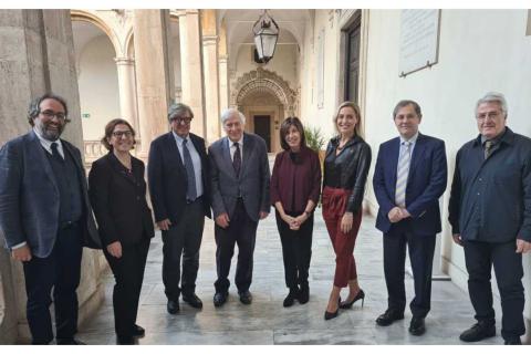 I rappresentanti delle due istituzioni