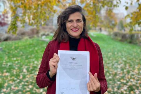 La dott. Elisa Privitera