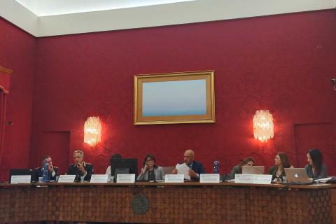 Un momento dell'incontro