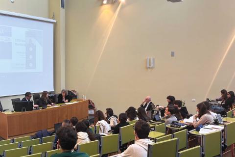 Un momento dei lavori 