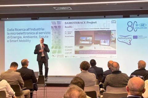 Il prof. Salvo Baglio, presidente della Fondazione Samothrace