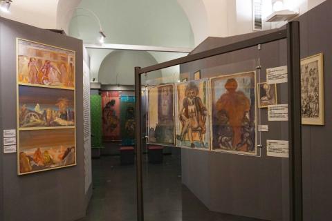 Alcune opere esposte