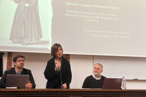 Giacomo Santoro, Lina Scalisi e Vincenzo Lagioia