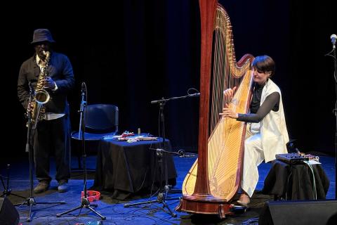 Tony Kofi & Alina Bzhezhinska