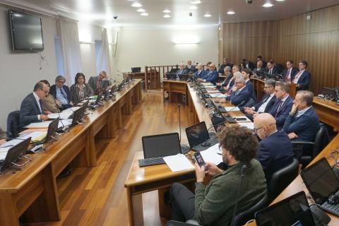 un momento della firma dell'atto costitutivo