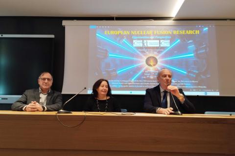 In foto da sinistra Santo Gammino, Alessia Tricomi e Stefano Romano