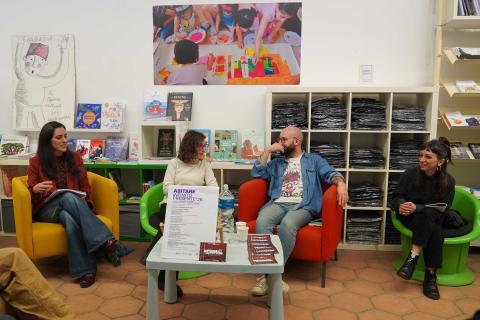 In foto da sinistra Teresa Graziano, Ornella Sgroi, Andrea Pistorio e Claudia Cantale