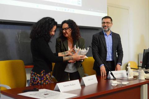 Simona Todaro, Anna Gueli e Filippo Stanco