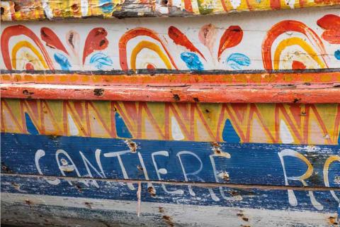 La "lancia" dei pescatoti di Aci Trezza