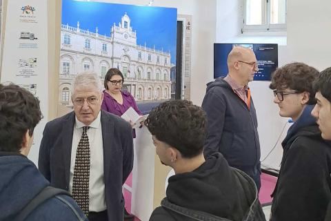 Lo stand di Unict a Didacta