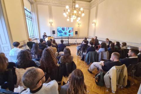 Un momento della presentazione