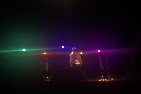 Un momento dello spettacolo