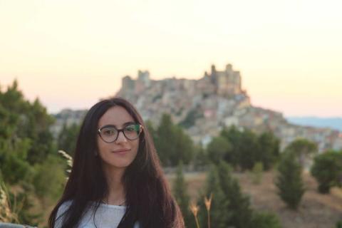 La studentessa Gaia Rizzo