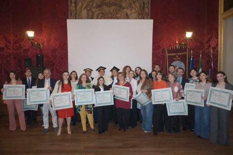 I corsisti che hanno conseguito il master