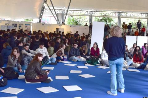Un momento dell'incontro