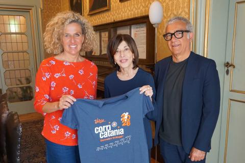 Da sinistra Elena Cambiaghi, Lina Scalisi e Giovanni Nania