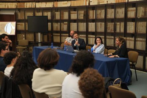 Un momento dell'incontro