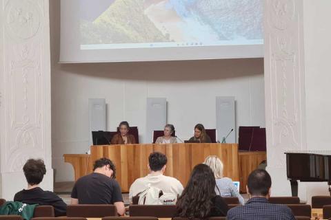 Un momento dell'incontro