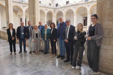 I rappresentanti delle due delegazioni
