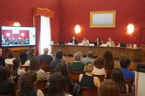 Un momento dell'incontro
