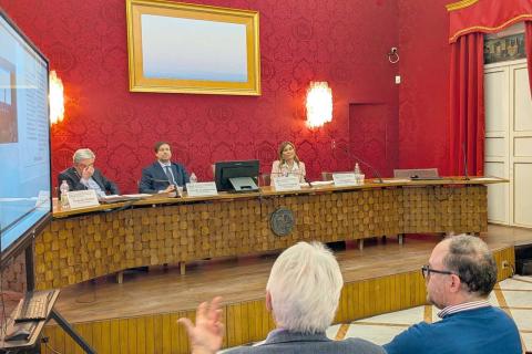 Un momento dell'incontro