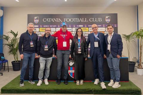 I rappresentanti di Avis comunale Catania