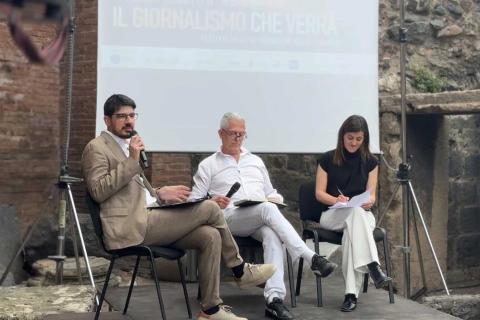 In foto Giorgio Romeo e Javier Moreno Barber