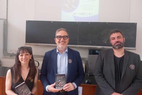 In foto Claudia Cantale, Davide Bennato e Guido Anselmi
